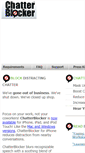 Mobile Screenshot of chatterblocker.com
